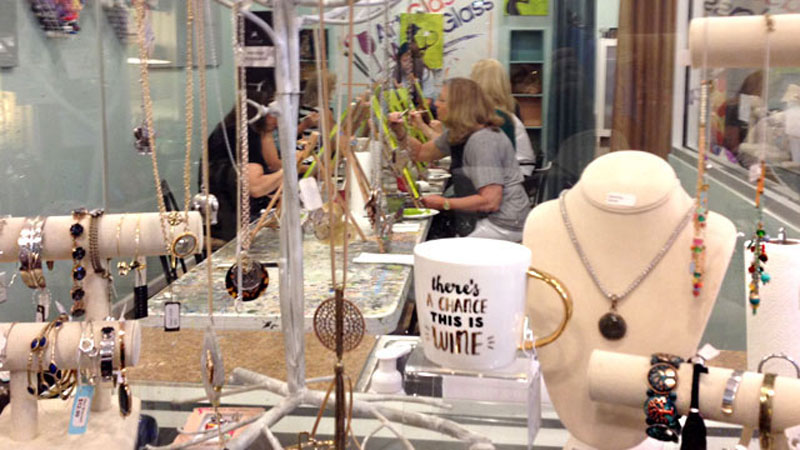 Art Class & Wine Glass - Vintage Park Houston